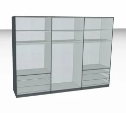 Wiemann Kleiderschrank Loft 300 x 216 cm