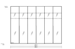 Musterring Kleiderschränke|Kleiderschrank San Diego 300 x 216 cm