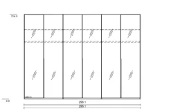 Kleiderschrank San Diego 300 x 216 cm Kleiderschränke