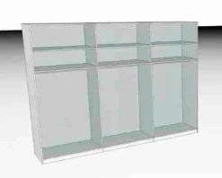 Musterring Kleiderschrank San Diego 300 x 216 cm