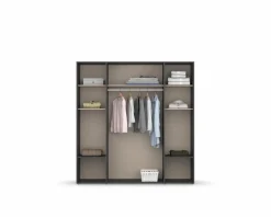 New Kleiderschrank Voyager 187 x 194 cm Kleiderschränke