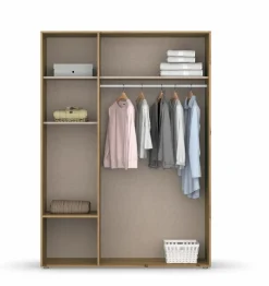 Clearance Kleiderschrank Voyager 140 x 194 cm Kleiderschränke