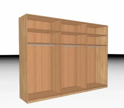Best Kleiderschrank WSM 4300 302 x 223 cm Kleiderschränke