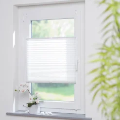 Liedeco Vorhänge & Gardinen|Klemmfix-Plissee Easy 90 x 130 cm