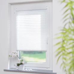 Liedeco Vorhänge & Gardinen|Klemmfix-Plissee Easy 90 x 130 cm