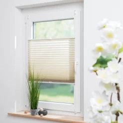 Liedeco Klemmfix-Plissee Easy 50 x 130 cm