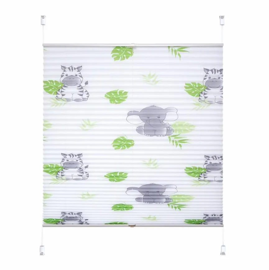 Liedeco Vorhänge & Gardinen|Klemmfix-Plissee Hanni und Luc 80 x 130 cm