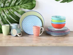 Clearance Kombiservice Mediterran 16tlg. Geschirr