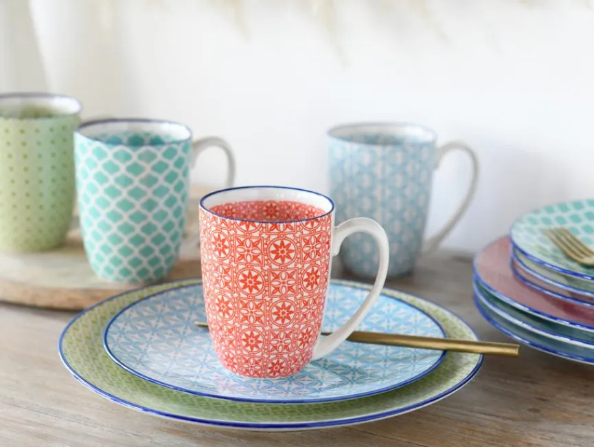 Clearance Kombiservice Mediterran 16tlg. Geschirr