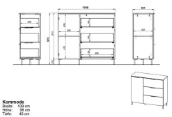 Sale Kommode California Kommoden|Kommoden