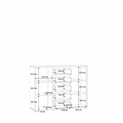 FORTE Kommoden|Kommode Faik