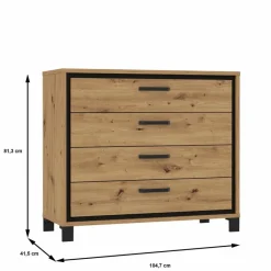 FORTE Nachttische & Kommoden|Kommode Farida