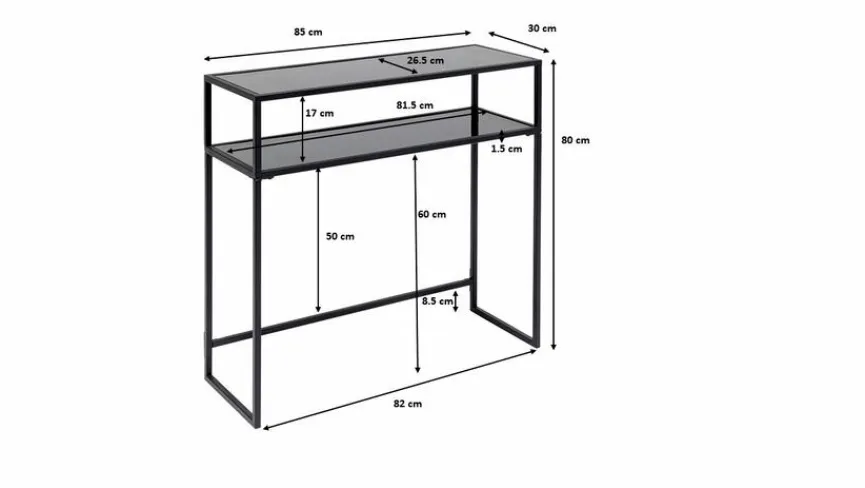 KARE DESIGN Konsolentische|Konsolentische|Konsole Loft 85550