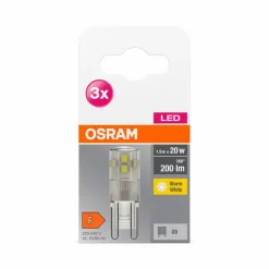 Osram LED Stiftsockellampe G9/1,9 Watt/Energie F