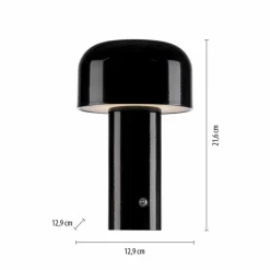 JUST LIGHT. Tischlampen|LED-Akkutischleuchte Agnes