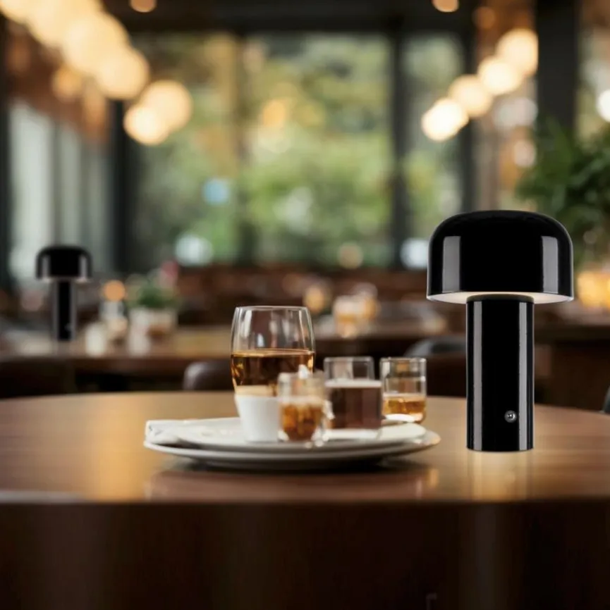 JUST LIGHT. Tischlampen|LED-Akkutischleuchte Agnes