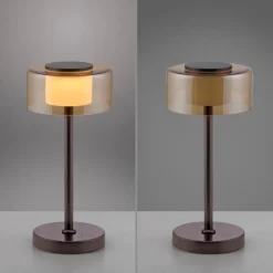 Outlet LED-Akkutischleuchte Rika Tischlampen