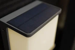 Lutec Led-Solarleuchten|Led-Solarleuchten|LED-Außensolarwandleuchte Doblo