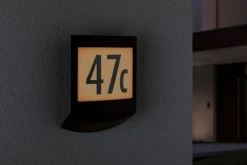 Paulmann Außenleuchten|Außenwandleuchten|LED-Außenwandleuchte Padea