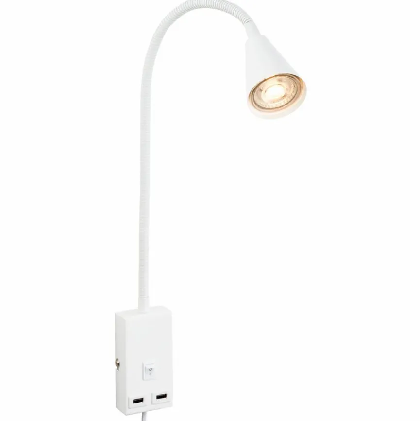 Briloner LED-Bettleuchte Justra