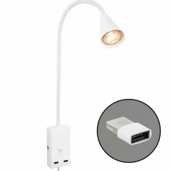 Briloner LED-Bettleuchte Justra