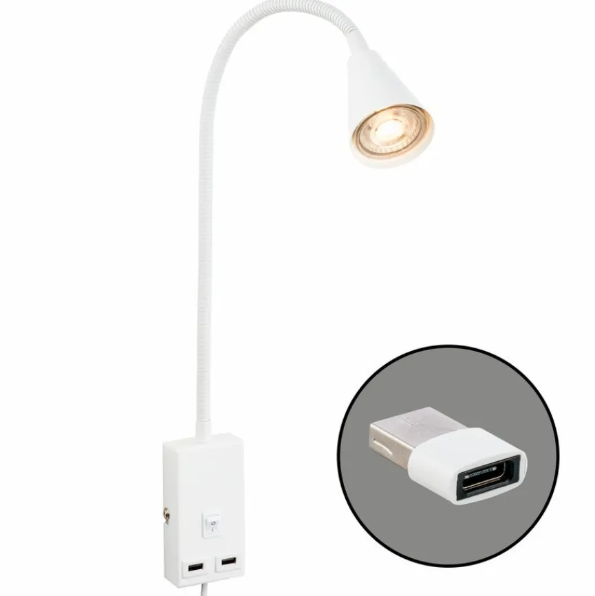 Briloner LED-Bettleuchte Justra