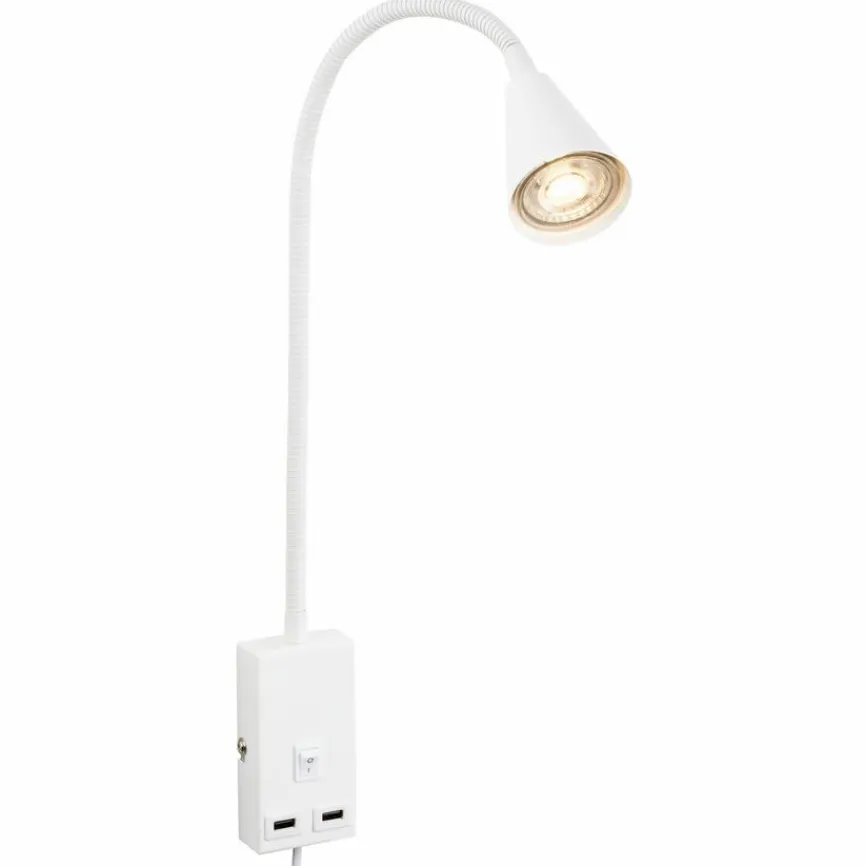 Briloner LED-Bettleuchte Justra