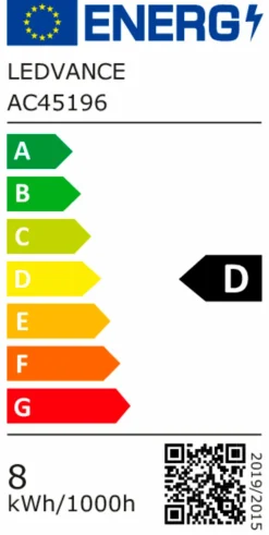 LED-Birne E27/7,5 Watt/Energie D E27
