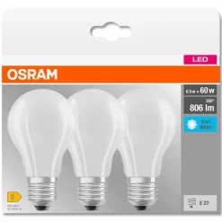 Osram E27|LED-Birne E27/6,5 Watt/Energie E