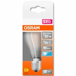 Osram E27|LED-Birne E27/6,5 Watt/Energie E