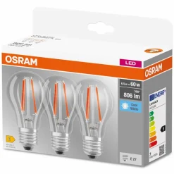 Osram LED-Birne E27/6,5 Watt/Energie E
