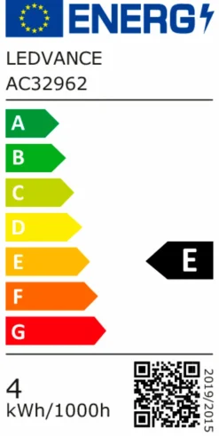 LEDVANCE E14|Leuchtmittel|LED-Birnenform E14/4 Watt/Energie E
