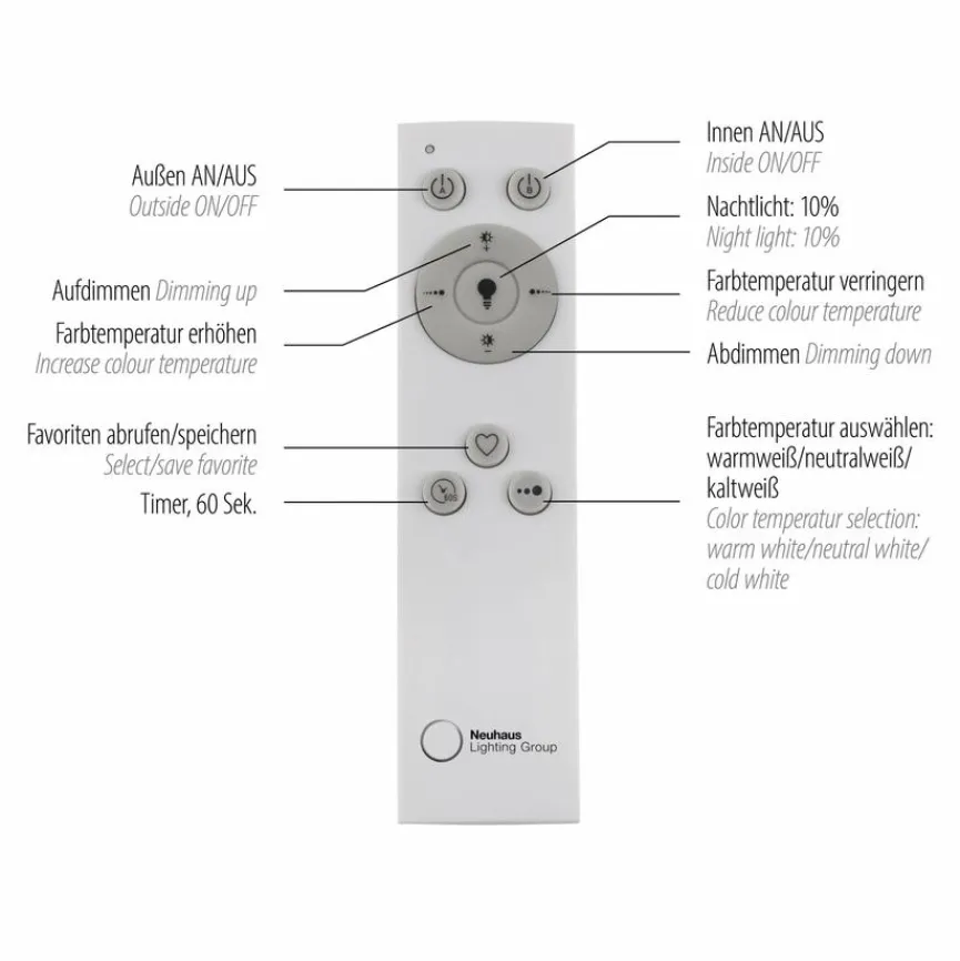 Discount LED-Deckenleuchte Asmin Deckenleuchten
