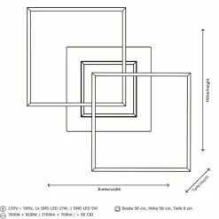 Online LED-Deckenleuchte Atacama Plus Deckenleuchten