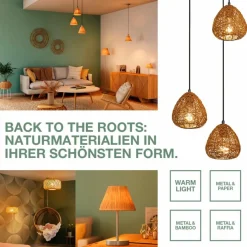 LEDVANCE Deckenleuchten|LED-Deckenleuchte Bamboo Paper