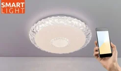 Globo Deckenleuchten|Deckenleuchten|LED-Deckenleuchte Eddie