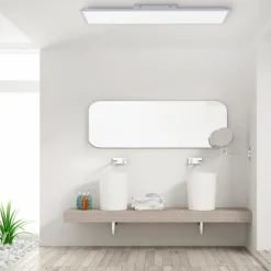 JUST LIGHT. LED-Deckenleuchte Flat