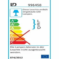 JUST LIGHT. Deckenleuchten|LED-Deckenleuchte Flat