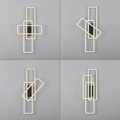 JUST LIGHT. LED-Deckenleuchte Iven