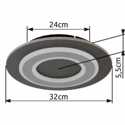 LED-Deckenleuchte Jayden Deckenleuchten
