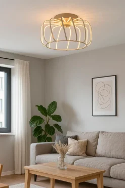 GeeTi LED-Deckenleuchte Lucca