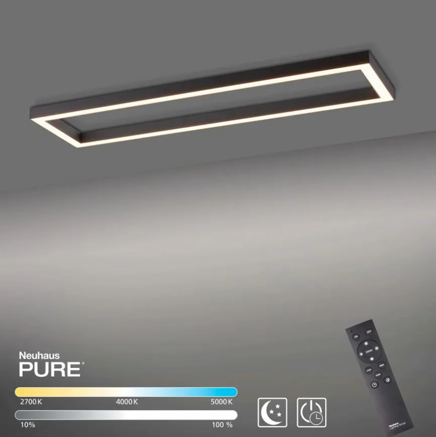 Neuhaus PURE LED-Deckenleuchte PURE-LINES
