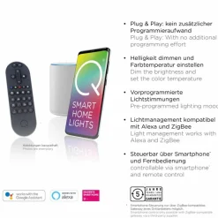 Q SMART HOME LIGHTS Deckenleuchten|Deckenleuchten|LED-Deckenleuchte Q-BILA