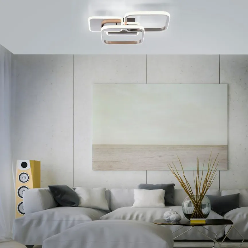 JUST LIGHT. LED-Deckenleuchte Sevent