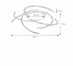 Escale Deckenleuchten|LED-Deckenleuchte Space