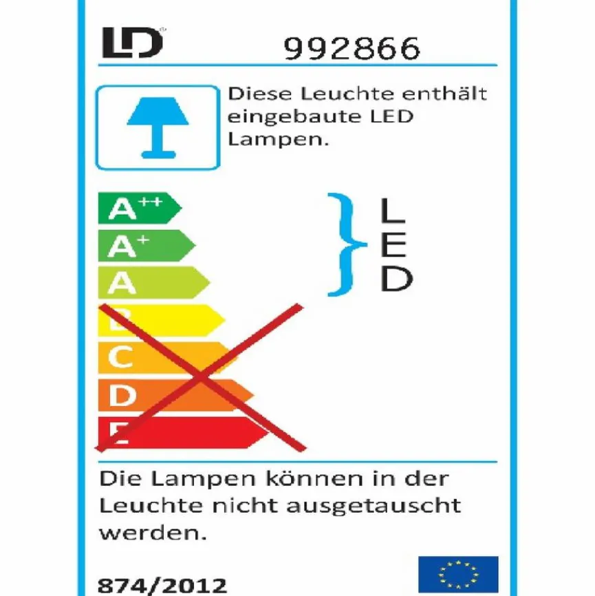 JUST LIGHT. LED-Deckenleuchte Tim