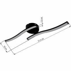 Best LED-Deckenleuchte Tyler Deckenleuchten