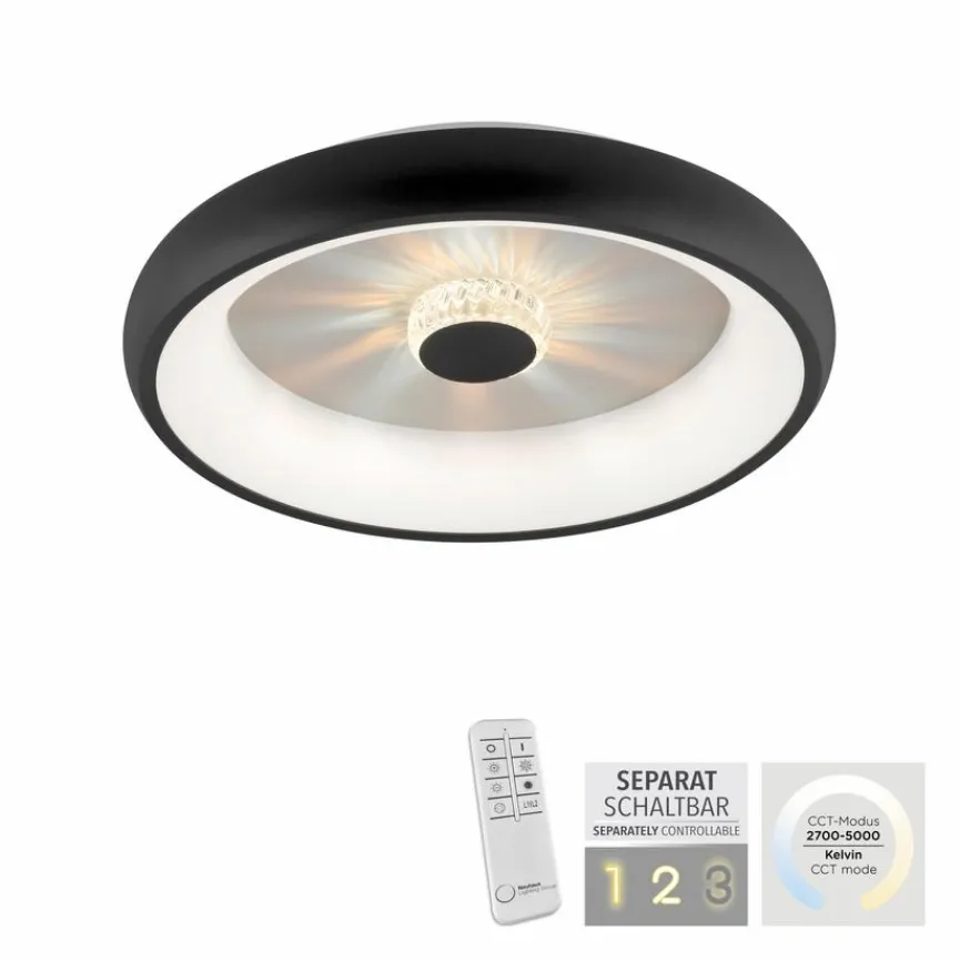 JUST LIGHT. Deckenleuchten|LED-Deckenleuchte Vertigo