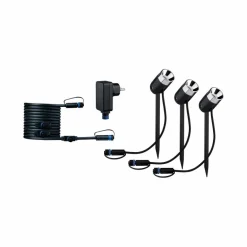 Paulmann LED-Erdspieß Kunststoff, anthrazit