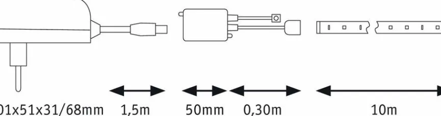 Paulmann LED-Flexband Simple LED 10m